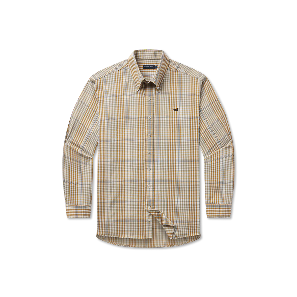 Southern Marsh Edgefield Windowpane Dress Shirt