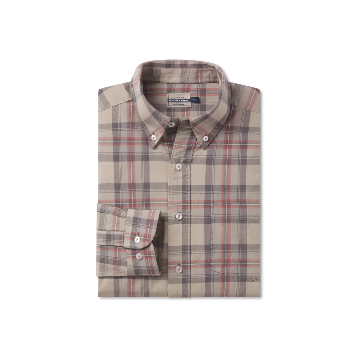 Southern Marsh Martin County Washed Dress Shirt