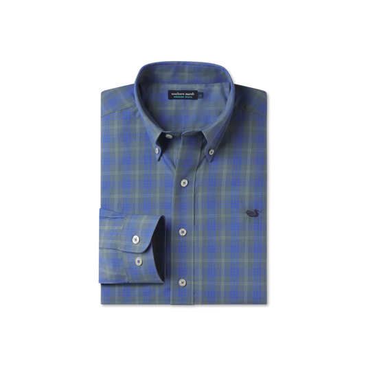 Southern Marsh Middleton Windowpane Dress Shirt