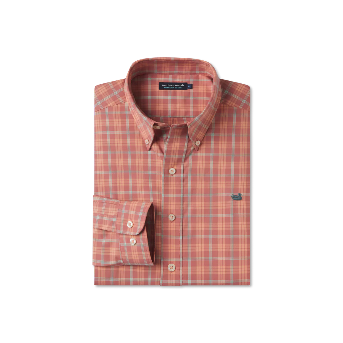 Southern Marsh Middleton Windowpane Dress Shirt