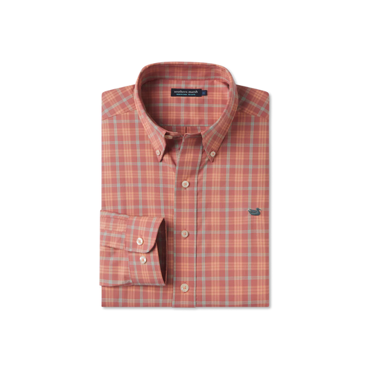 Southern Marsh Middleton Windowpane Dress Shirt