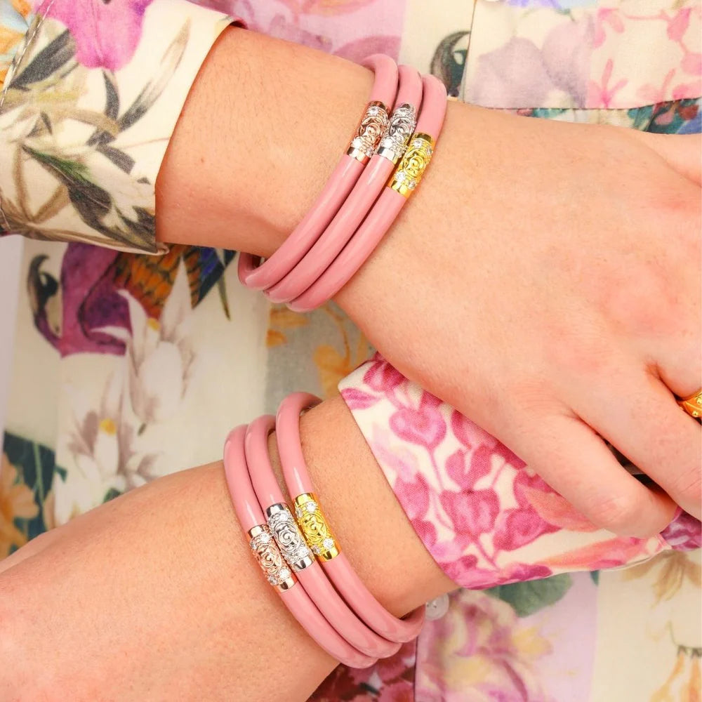 BuDha Girl THREE KINGS ALL WEATHER BANGLES® (AWB®) - BLUSH
