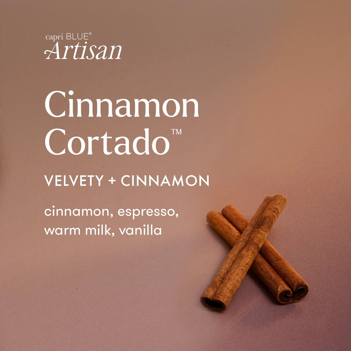 Capri-Blue Cinnamon Cortado Winter Bazaar Mini Tin Candle