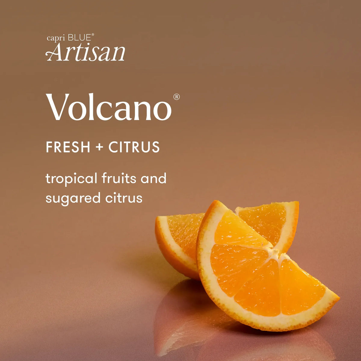 Carpi-Blue Volcano Winter Bazaar Mini Tin Candle
