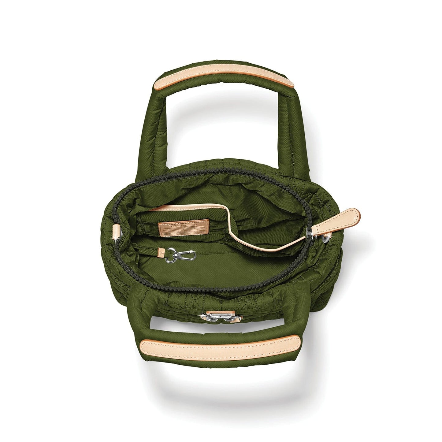 Brighton Adrienne Small Tote-Army Green