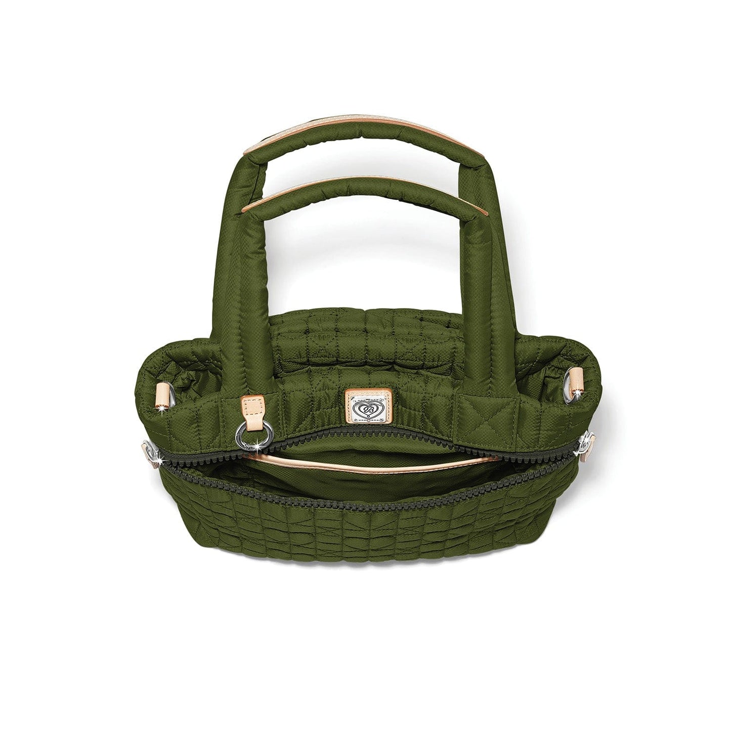 Brighton Adrienne Small Tote-Army Green