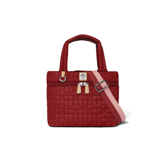 Brighton Adrienne Small Tote-Garnet