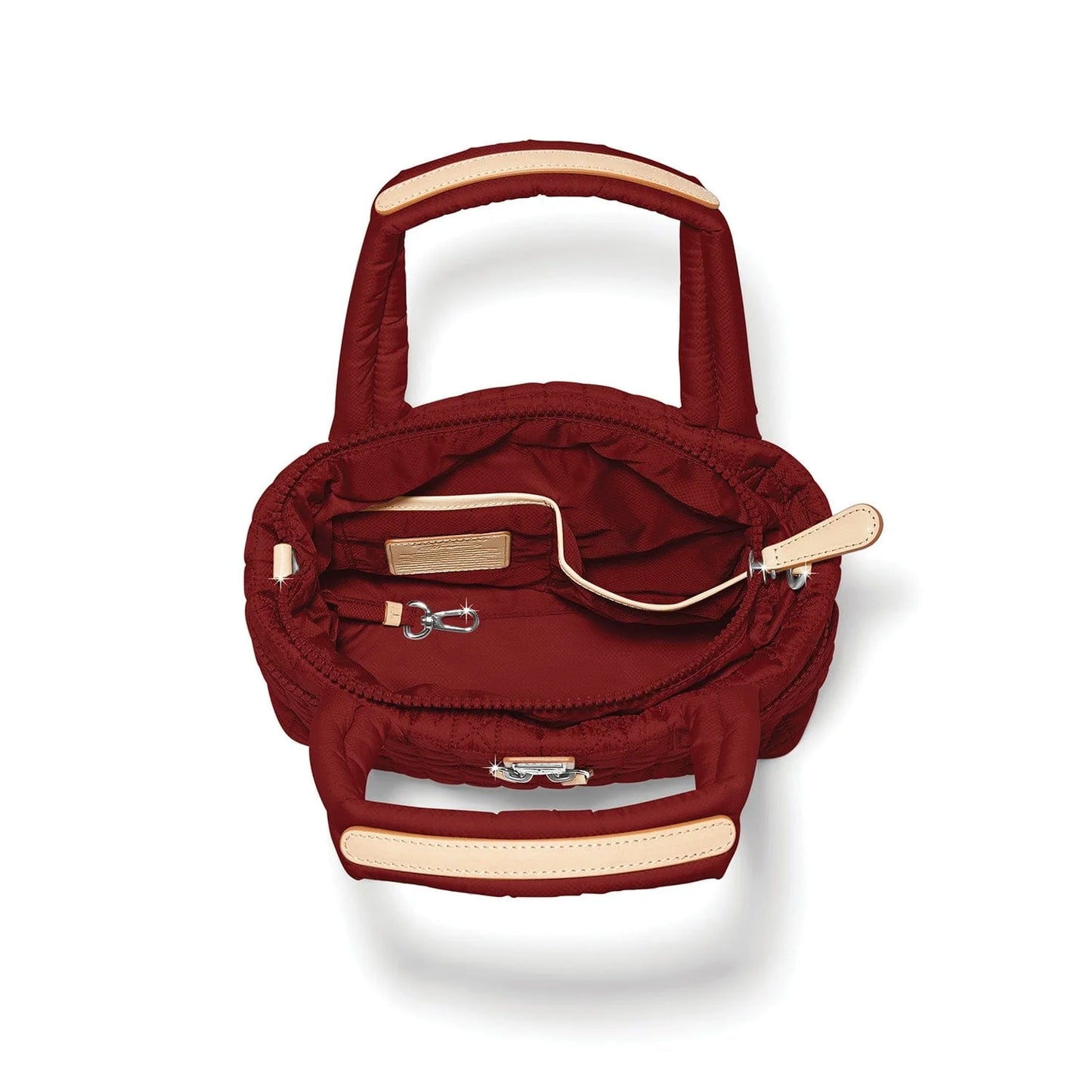 Brighton Adrienne Small Tote-Garnet
