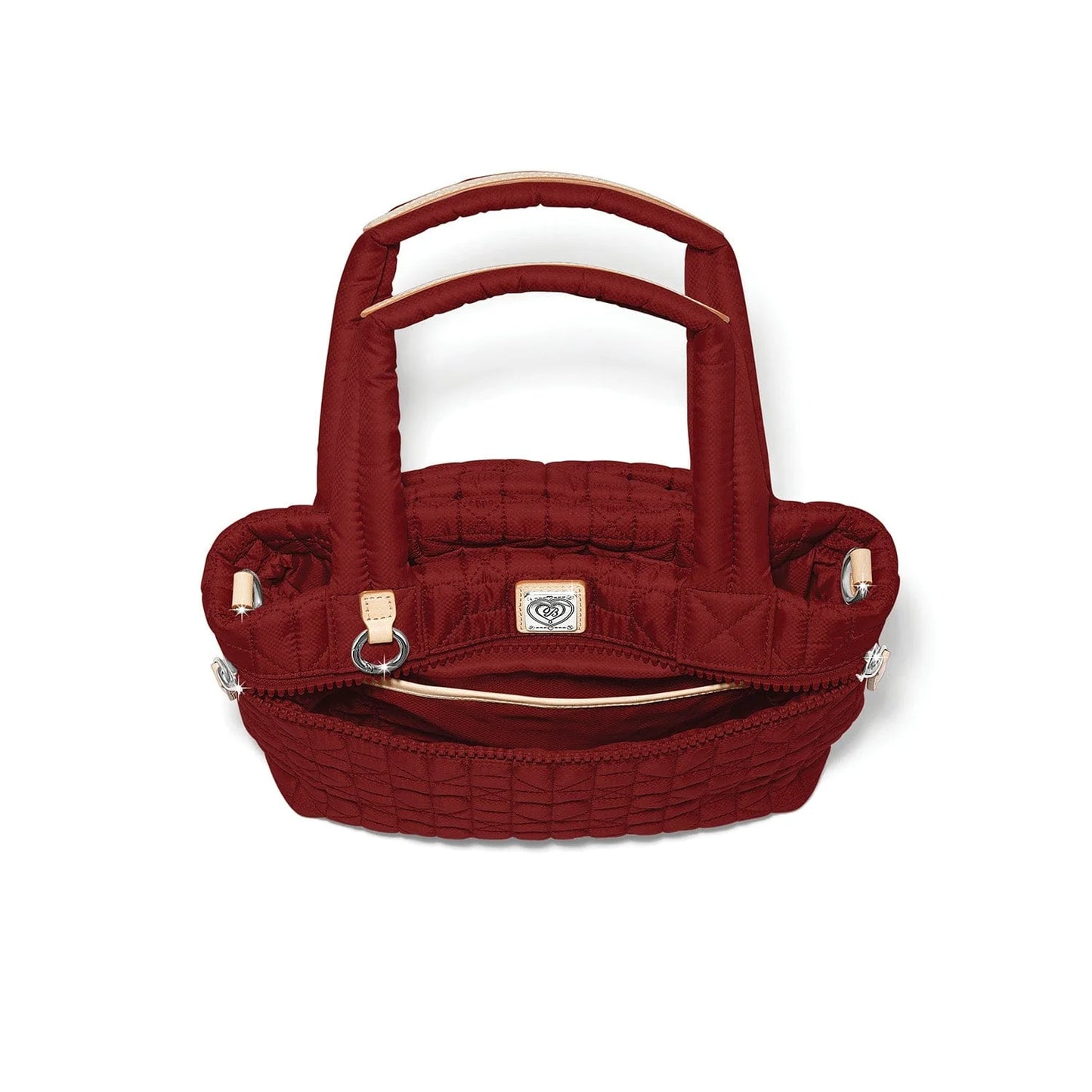 Brighton Adrienne Small Tote-Garnet