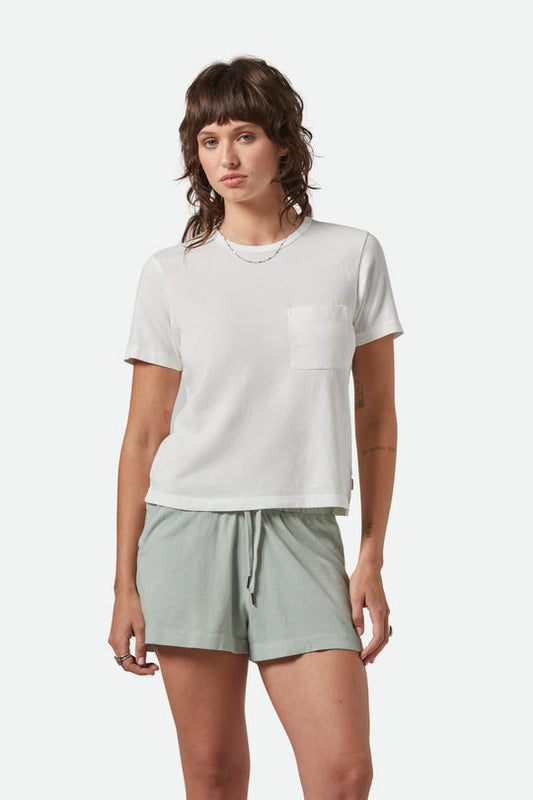 Carefree Organic Garment Dye Perfect T-Shirt - Black or Off White