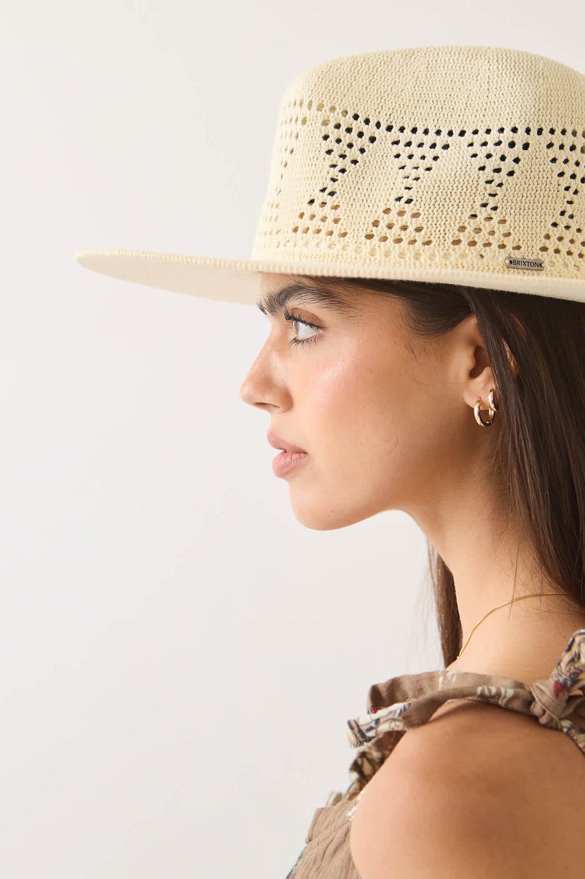 Brixton Sophia Knit Packable Hat - Natural