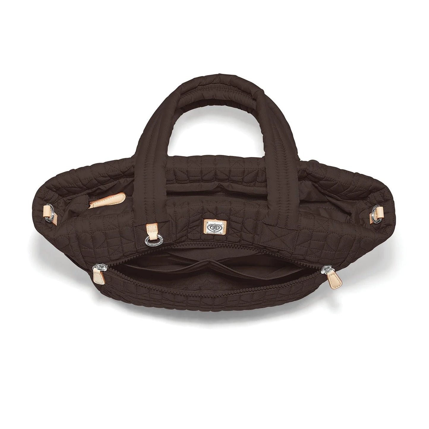 Brighton HEART BEAT Amara Large Tote - Cocoa