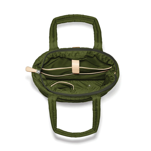 Brighton Annabelle Army Green Medium Tote