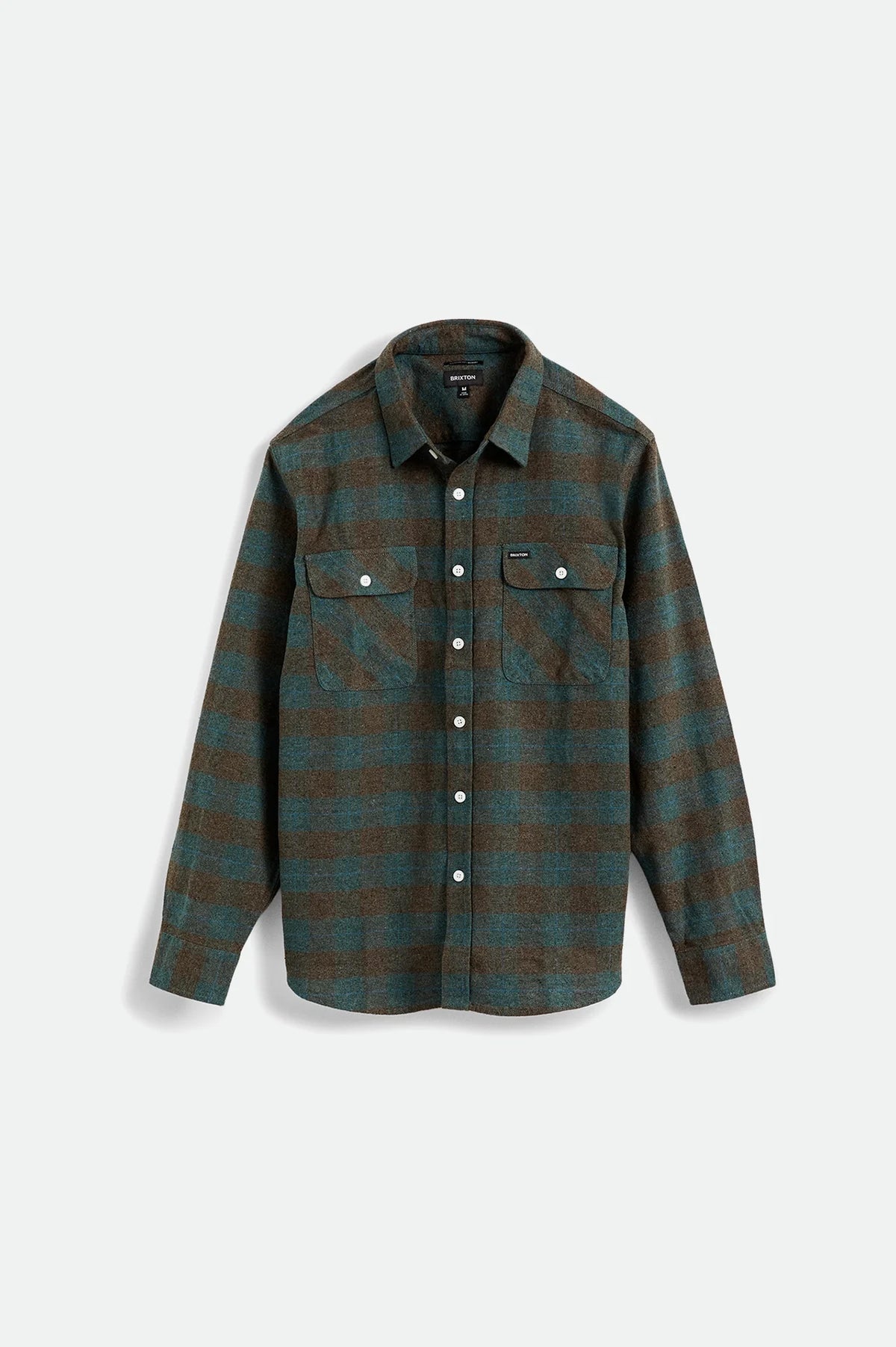 Brixton Bowery Flannel -Ocean