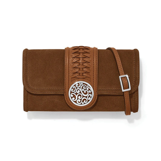 Brighton CONTEMPO Cadiz Suede Large Wallet