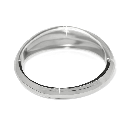 Brighton Silver Cascade Lumina Hinged Bangle