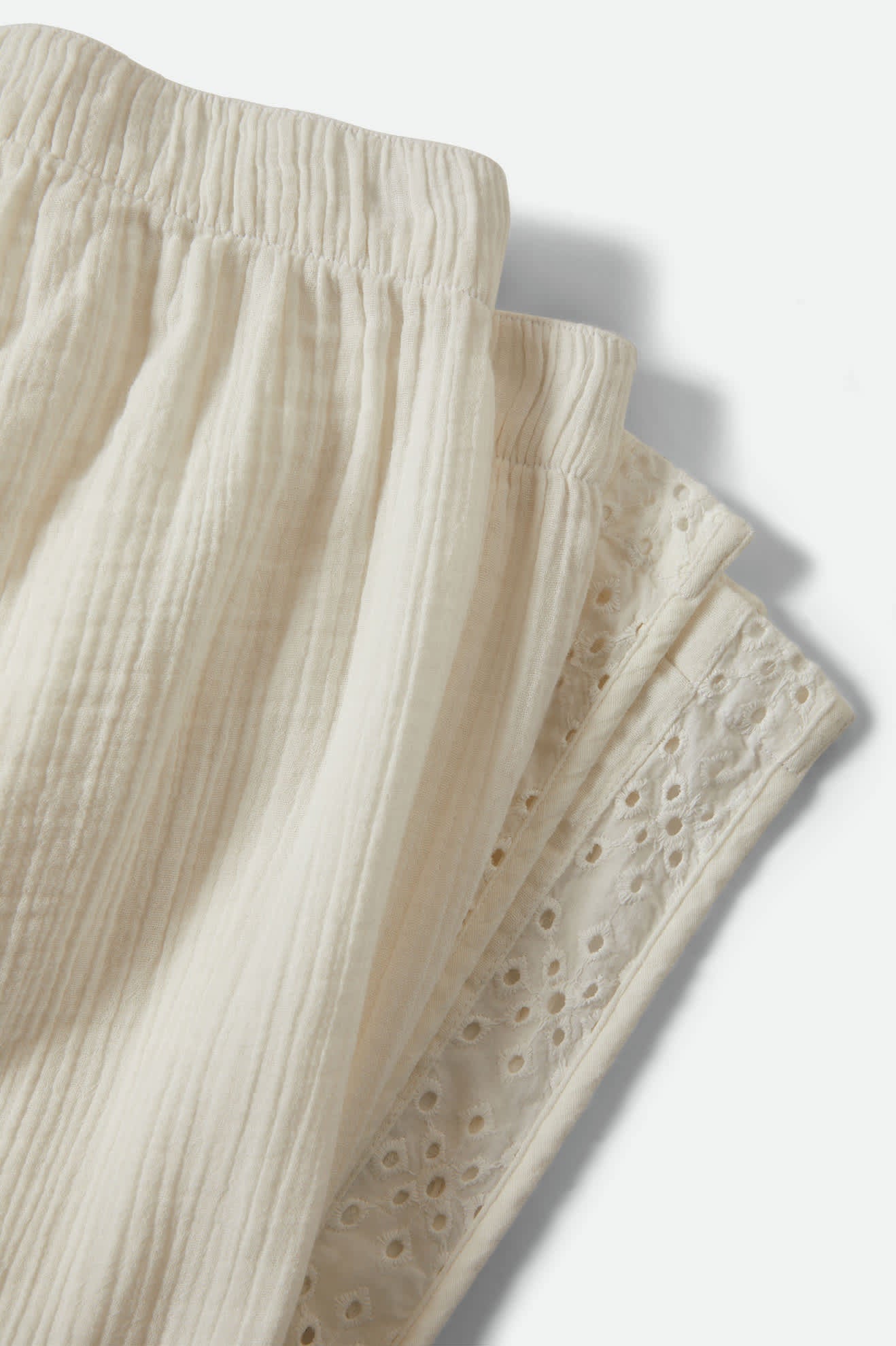Brixton SEASIDE EYELET WIDE LEG PANT