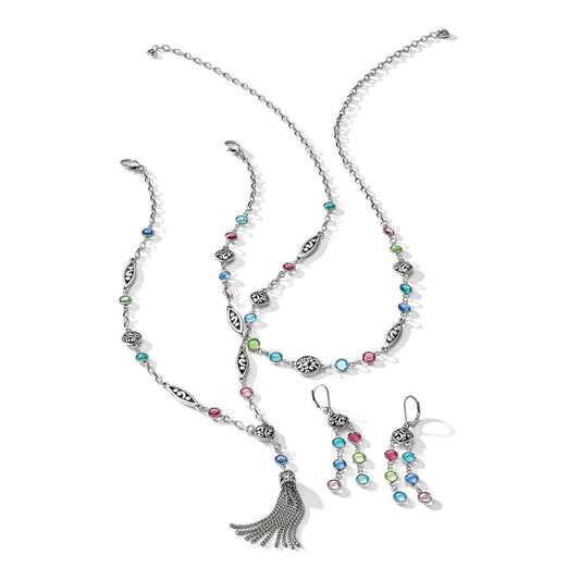 Brighton Contempo Color Gems Statement French Wire Earrings