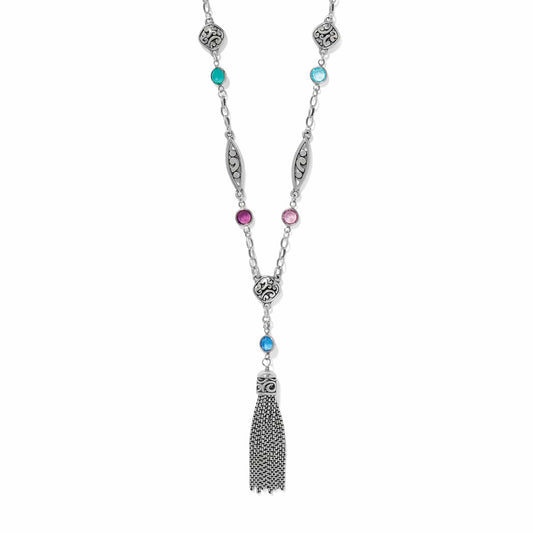 Brighton Contempo Color Gems Tassel Necklace