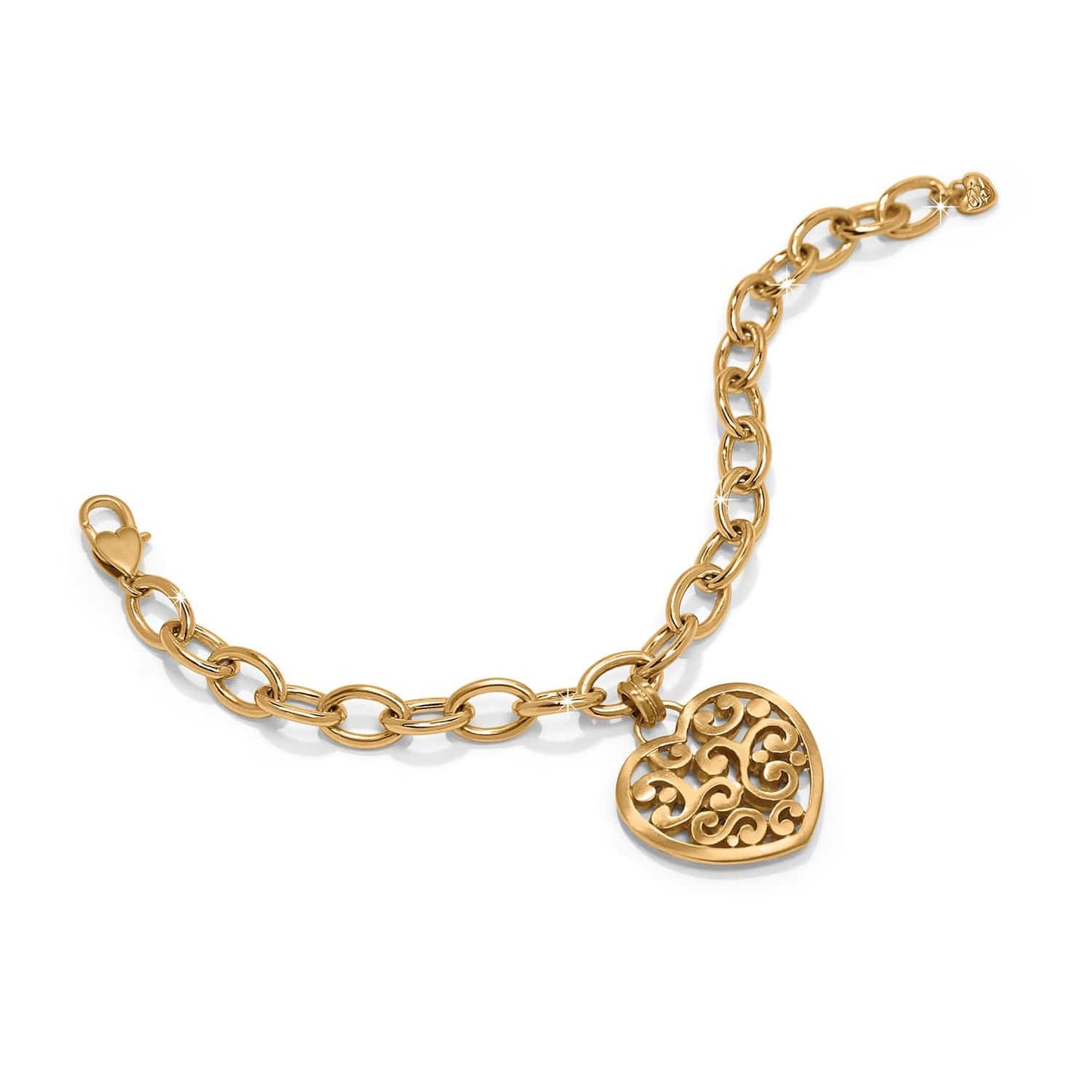 Brighton Contempo Medallion Heart Bracelet