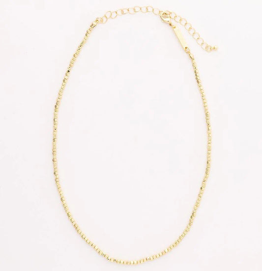 Corrine Necklace in gold- 3 Sizes