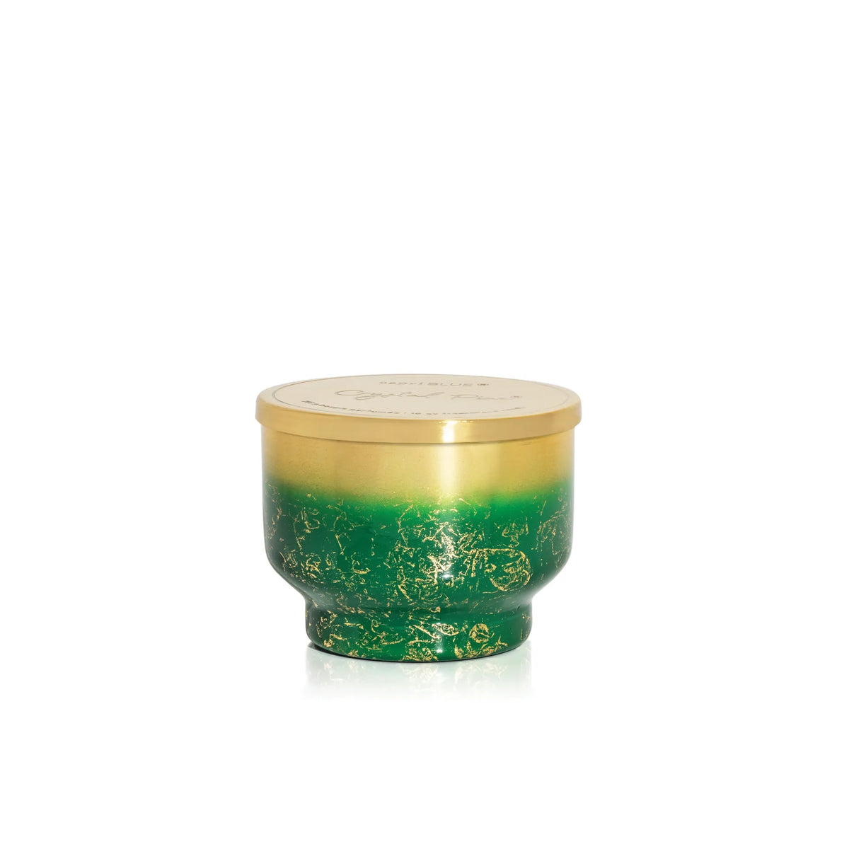 Capri Blue Crystal Pine Glimmer Inverted Candle