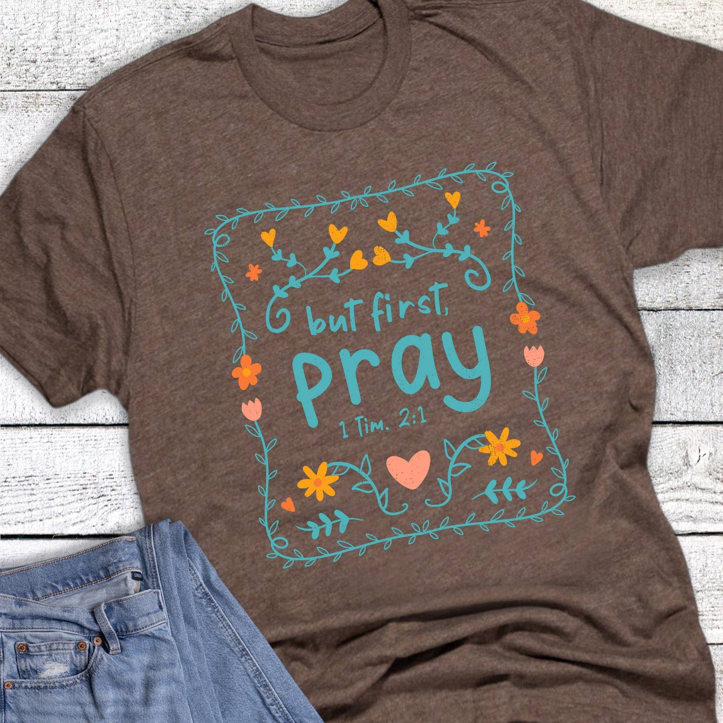 Faith But First Pray Graphic Tee