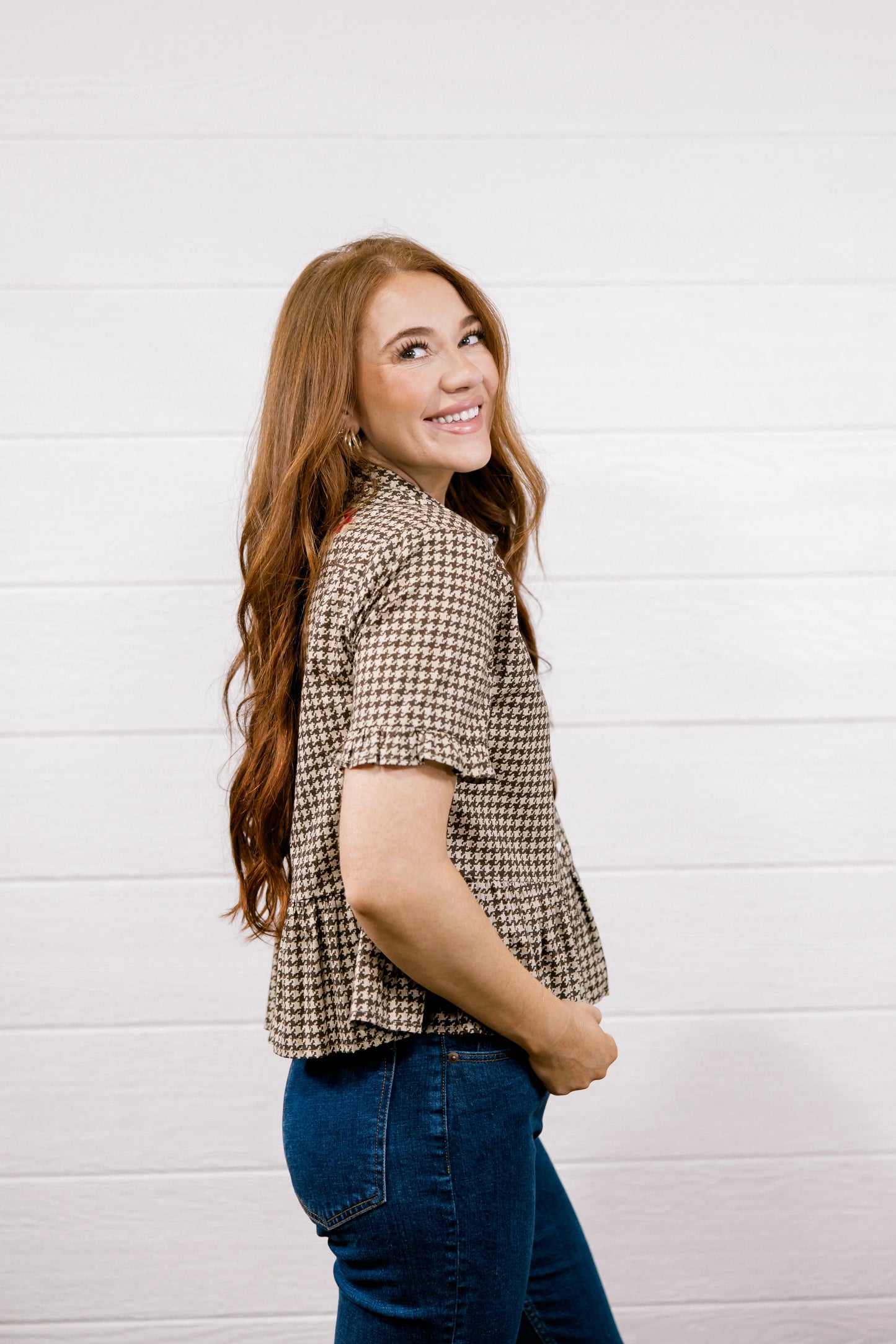 Dixie Top- Brown