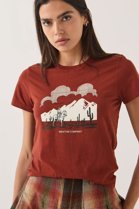 Brixton Great Springs Slim Crew T-Shirt