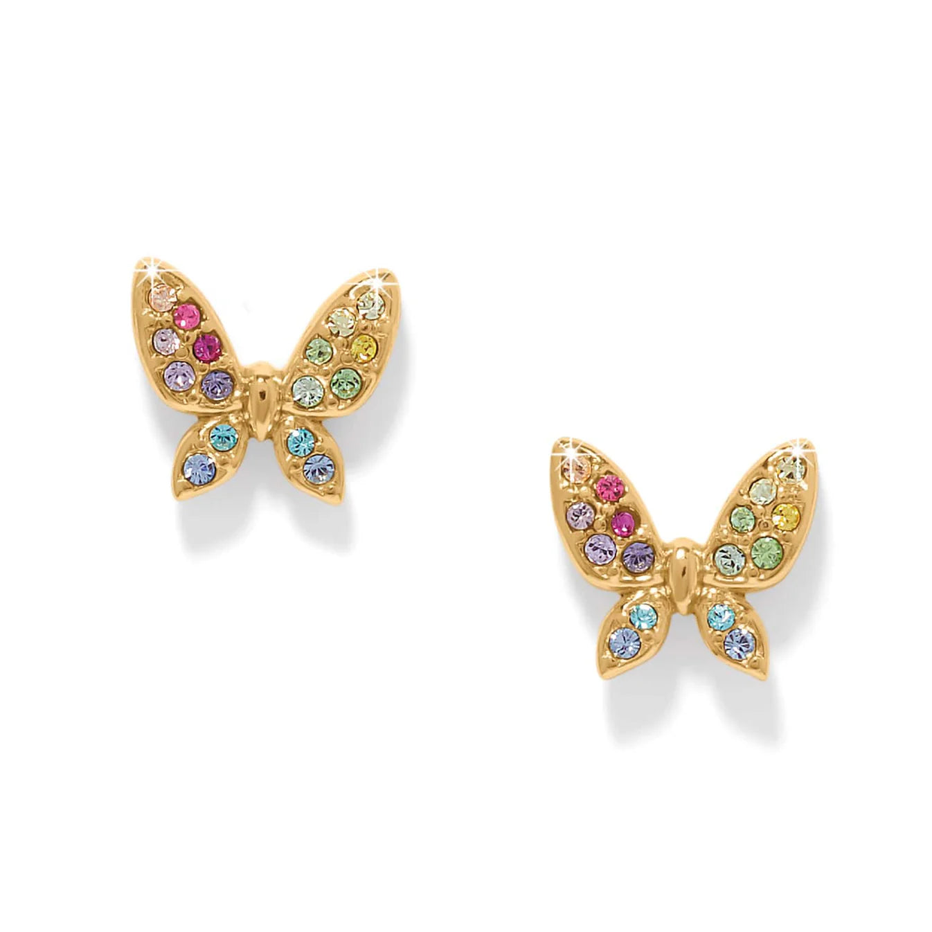 Brighton Enchanting Gem Butterfly Earrings