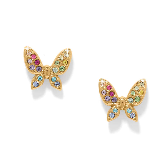 Brighton Enchanting Gem Butterfly Earrings