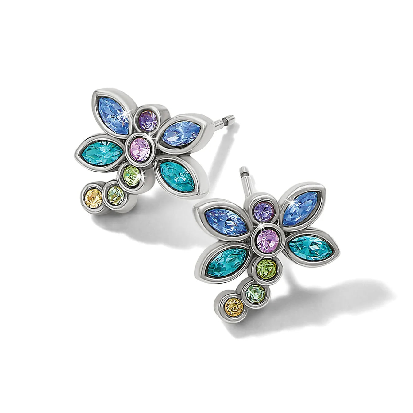 Brighton Enchanting Gem Dragonfly Earrings