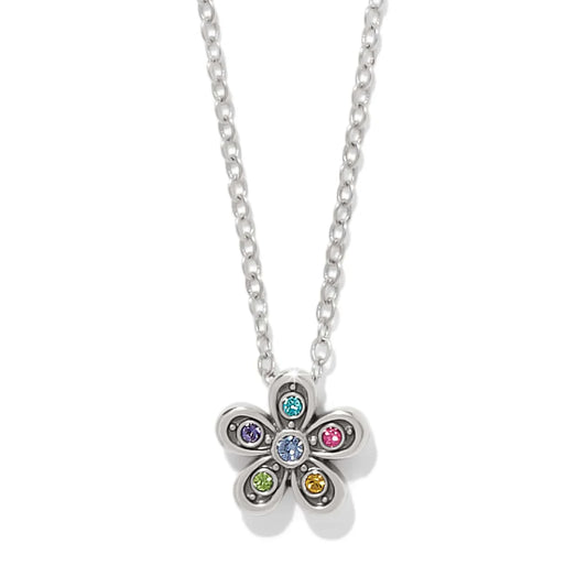 Brighton Enchanting Gem Flower Necklace