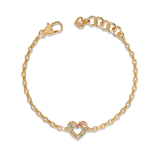 Brighton Enchanting Gem Heart Bracelet