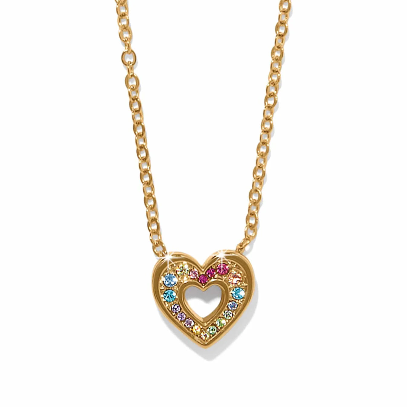 Brighton Enchanting Gem Heart Necklace