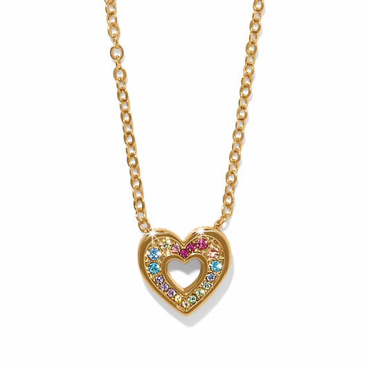 Brighton Enchanting Gem Heart Necklace