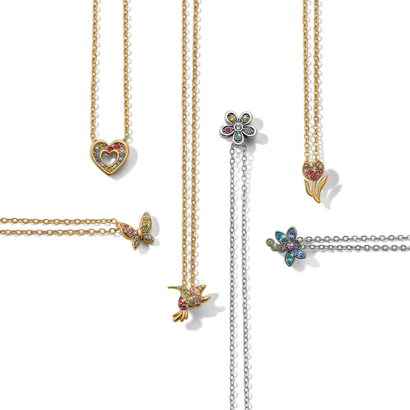 Brighton Enchanting Gem Heart Necklace