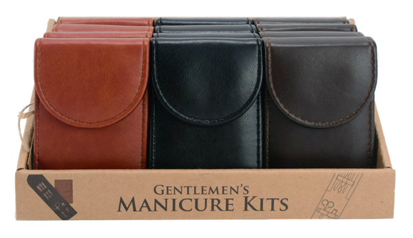 MAN-icure- Gentlemen's Manicure Kits (3 colors)