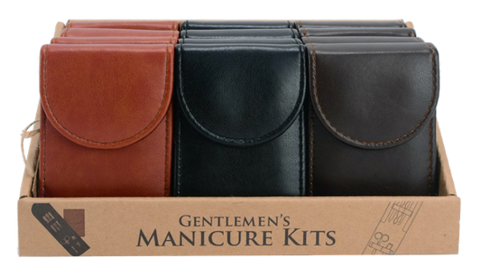 MAN-icure- Gentlemen's Manicure Kits (3 colors)