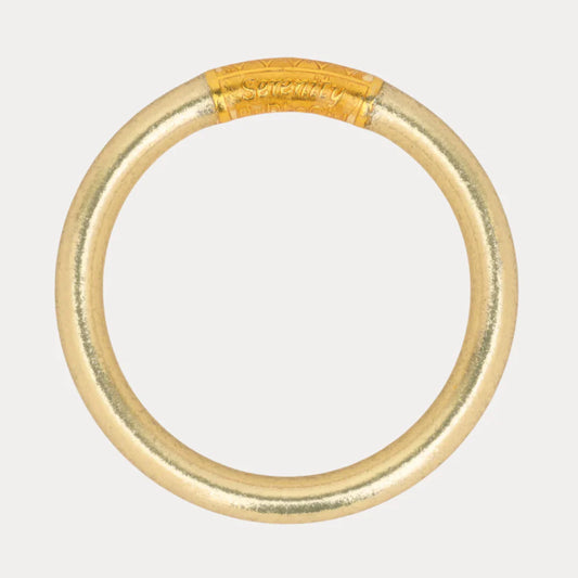 BuDha Girl ETOILE TZUBBIE ALL WEATHER BANGLE® (AWB®) - SERENITY PRAYER - Medium