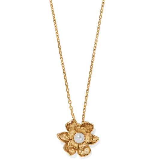 Brighton Everbloom Pearl Flower Necklace