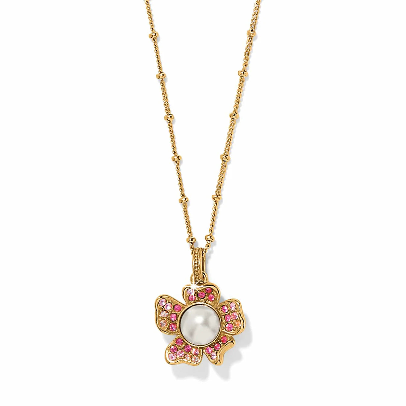 Brighton Everbloom Pearl Pink Short Necklace