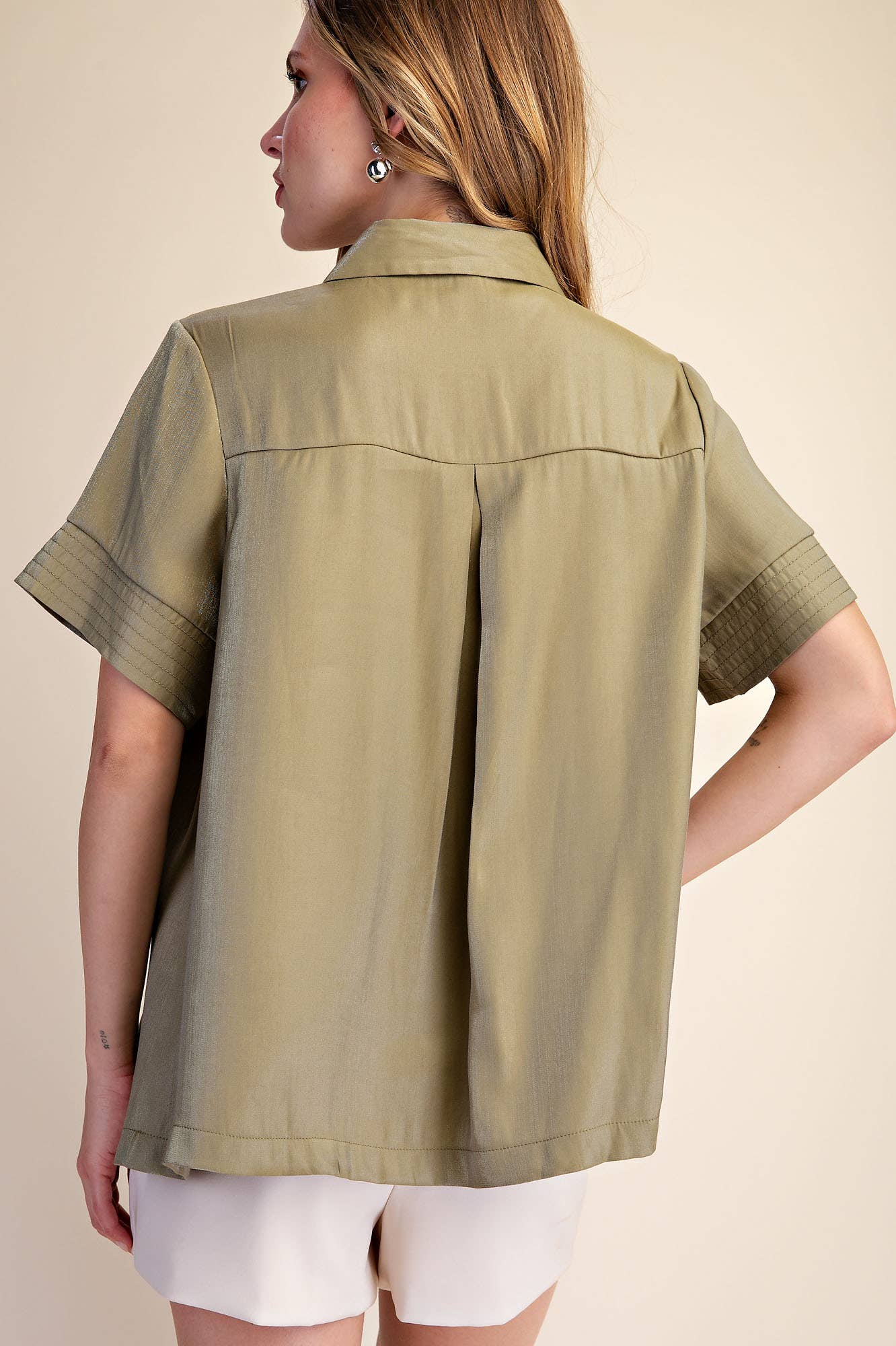 Short Sleeve Shirt Top