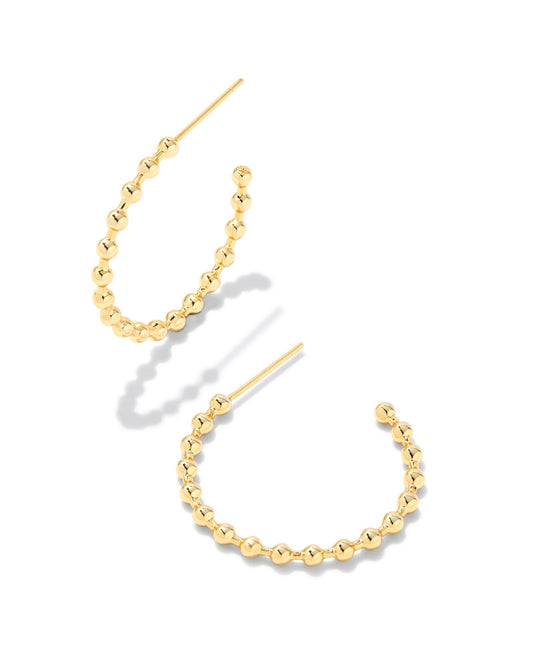 Kendra Scott Oliver Hoop (Gold or Silver)