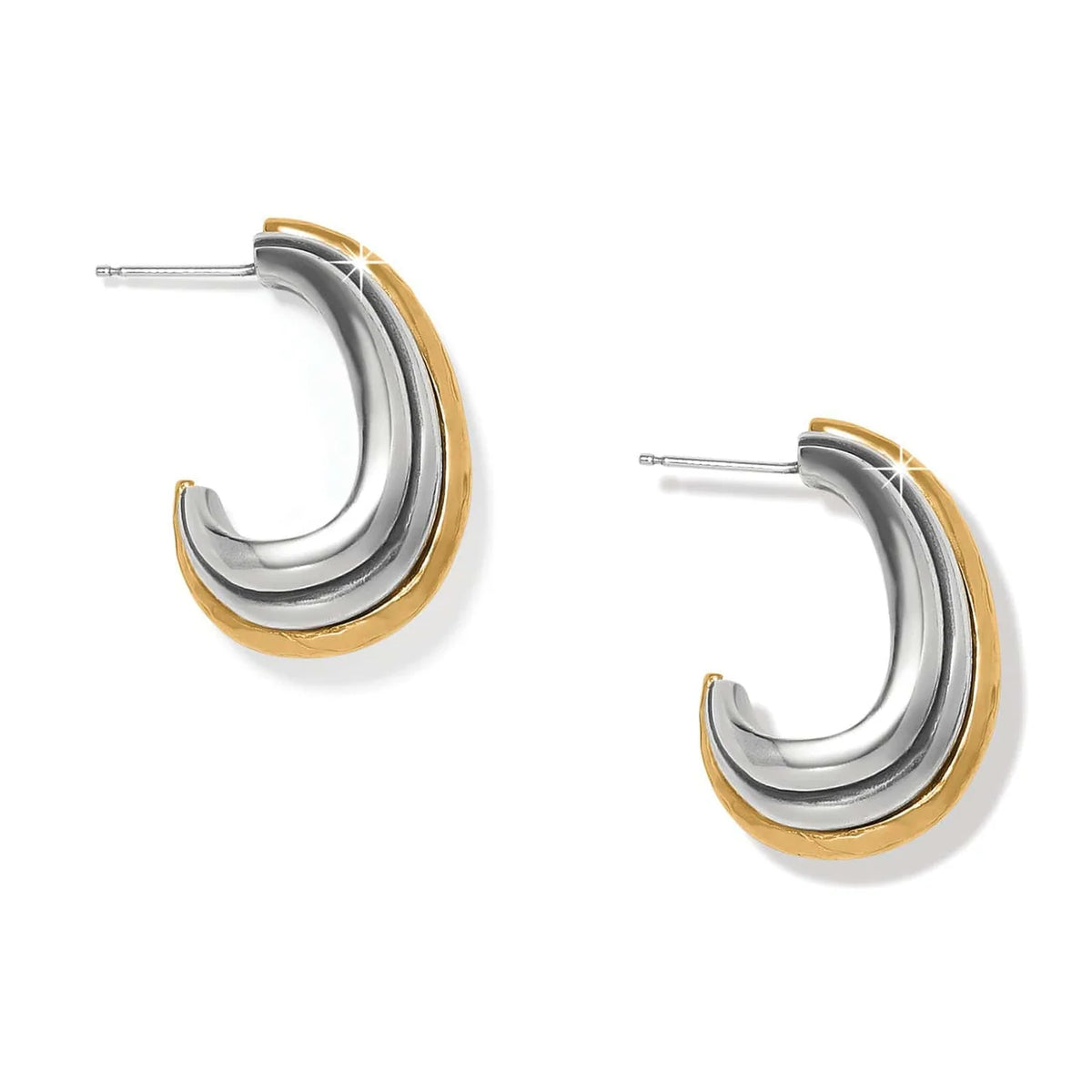 Brighton Ferrara Deco Large Hoop Earrings