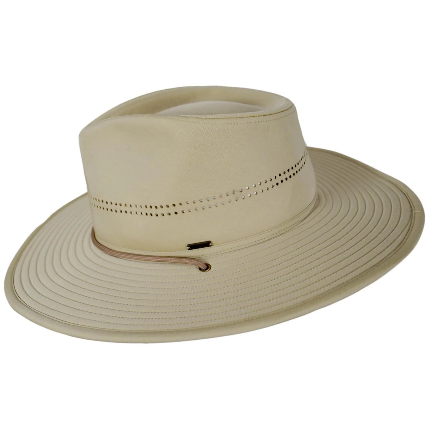 Brixton Beck Cotton Journey Outback Hat-Sand