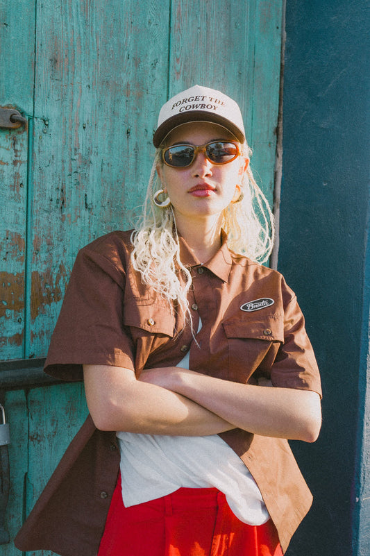 Brixton FORGET THE COWBOY NETPLUS SNAPBACK