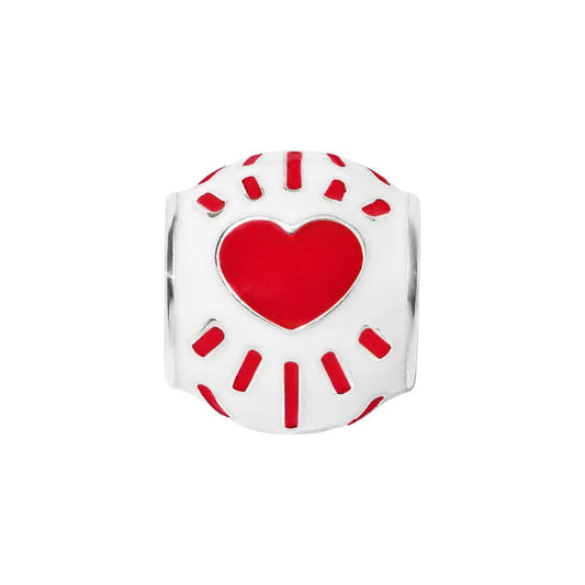 Brighton Fashionista Heart Ray Bead