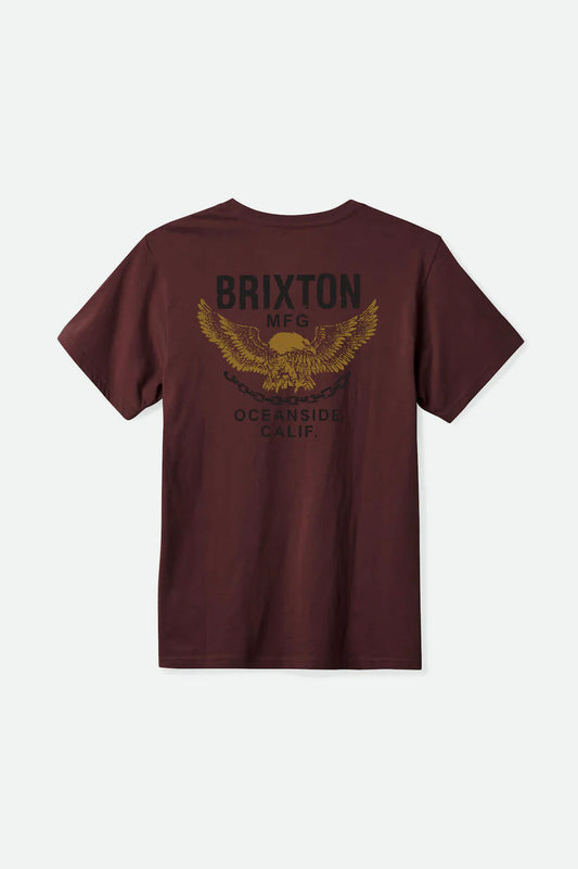Brixton WALLER SHORT SLEEVE STANDARD T-SHIRT