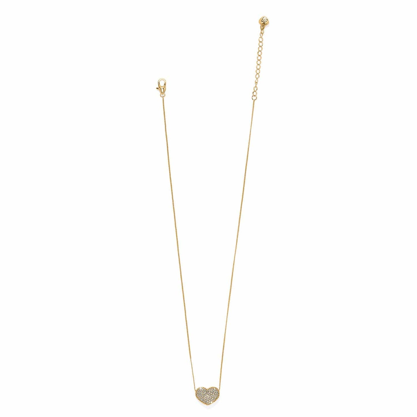 Brighton Illumina Celeste Bold Heart Necklace-Silver or Gold
